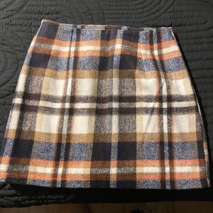 Plaid skirt